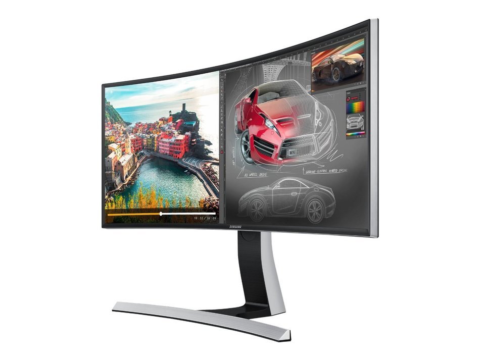 Samsung S34E790C - 34-Inch Curved WQHD Cinema Wide (3440 x 1440) Professional LED Monitor N14