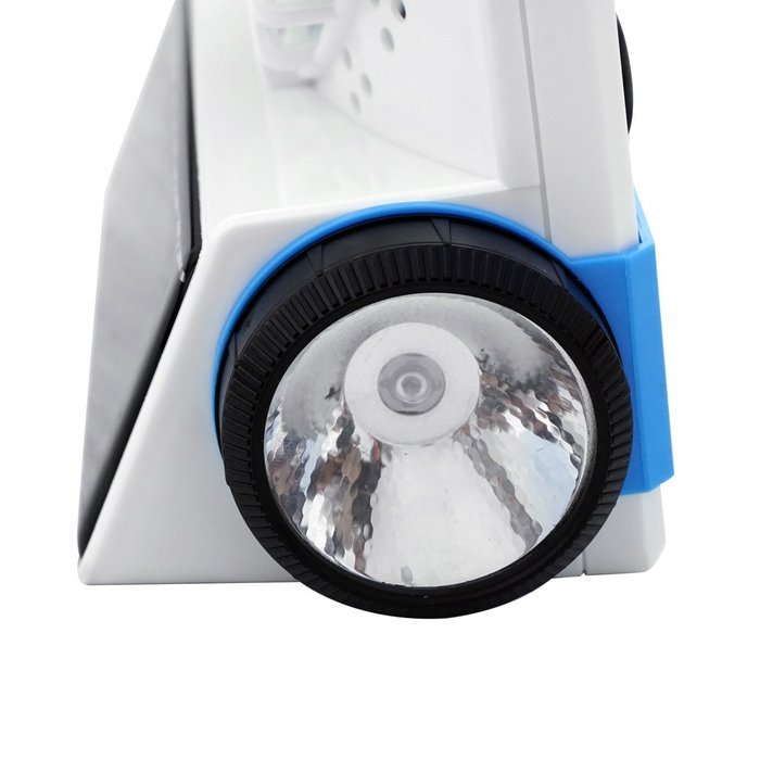 Solar Power Rechargeable 4 Blade Vent Fan Cooling for Home Office Car Camping