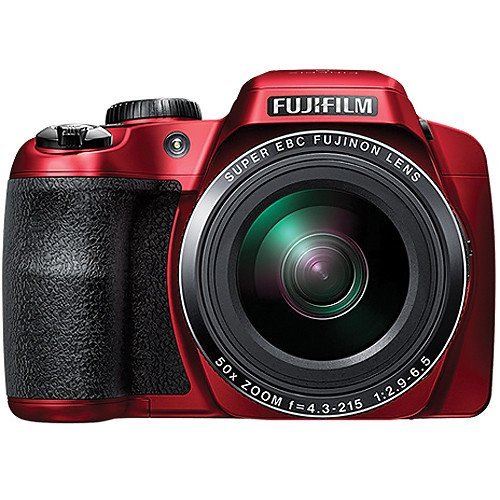 Fujifilm FinePix S9900W Digital Camera with 3.0-Inch LCD (Red) (International Model) No Warranty