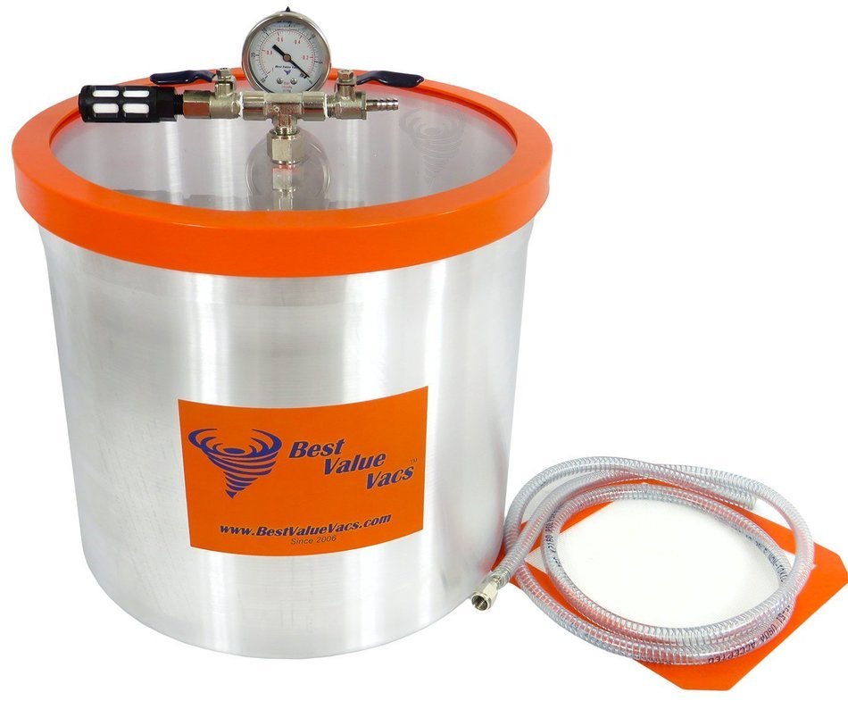5 Gallon Vacuum Chamber to Degass Urethanes, Silicones and Epoxies