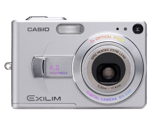 Casio Exilim EX-Z40 4MP Digital Camera with 3x Optical Zoom N5