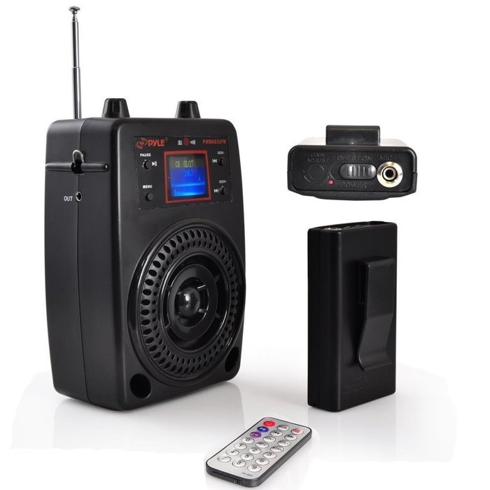 Pyle Outdoor/Surround Wireless & Portable Compact Stereo, Set of 1, Karaoke (PWMA83UFM)