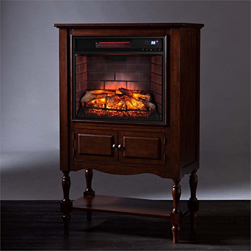 Southern Enterprises Providence Infrared Electric Fireplace Tower N3