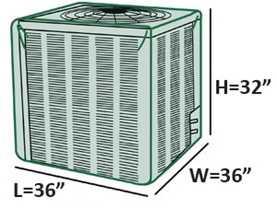 CoverMates &ndash; Air Conditioner Cover &ndash; 36W x 36D x 32H &ndash; Classic Collection &ndash; 2 YR Warranty &ndash; Year Around Protection