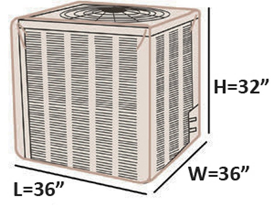 CoverMates &ndash; Air Conditioner Cover &ndash; 36W x 36D x 32H &ndash; Classic Collection &ndash; 2 YR Warranty &ndash; Year Around Protection N6