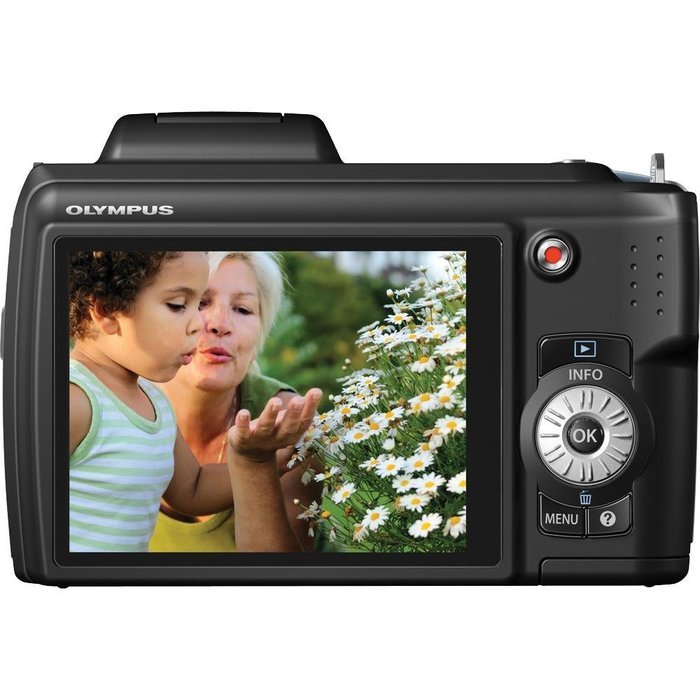 Olympus SP-620UZ 16MP Digital Camera with 21x Optical Zoom (Silver) (Old Model) N2