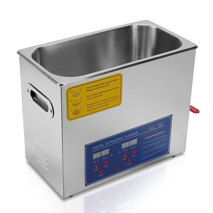 OrangeA Ultrasonic Cleaner Ultrasonic Cleaner Solution Heated Ultrasonic Cleaner 15L for Jewelry Watch Cleaning... N56