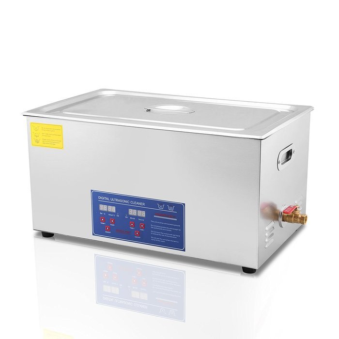 OrangeA Ultrasonic Cleaner Ultrasonic Cleaner Solution Heated Ultrasonic Cleaner 15L for Jewelry Watch Cleaning... N57