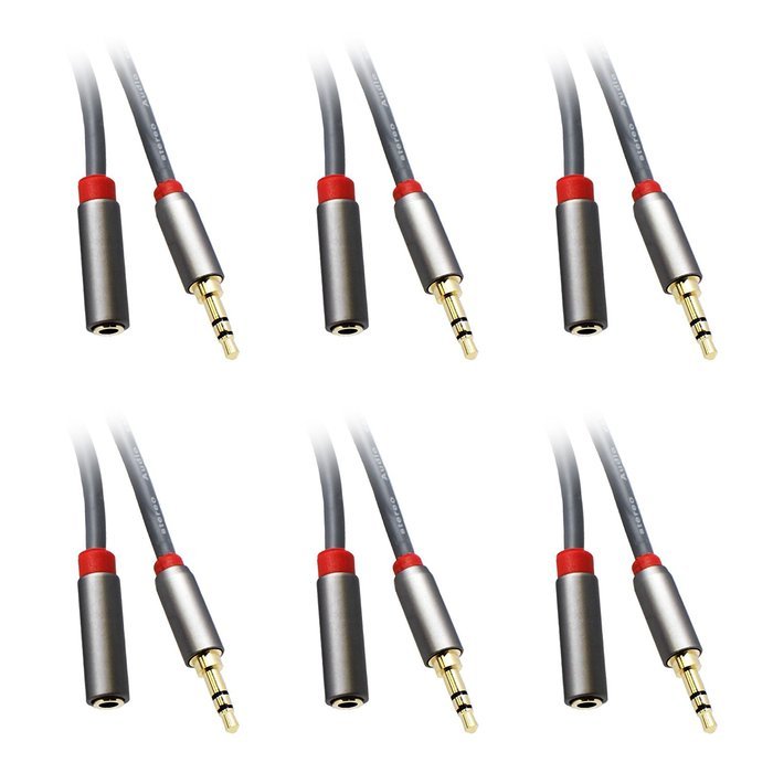 C&E Premium 3.5mm Male to 3.5mm Female Stereo Audio Extension Cable 15-Feet CNE74528 N6