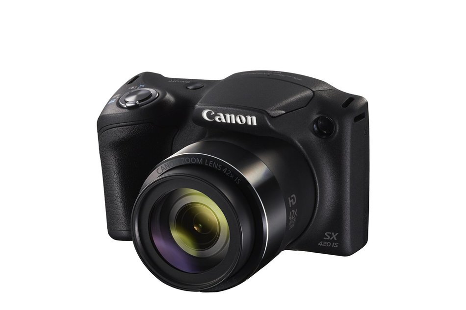 Canon PowerShot SX420 IS (Red) with 42x Optical Zoom and Built-In Wi-Fi N3
