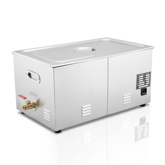 OrangeA Ultrasonic Cleaner Ultrasonic Cleaner Solution Heated Ultrasonic Cleaner 15L for Jewelry Watch Cleaning... N59