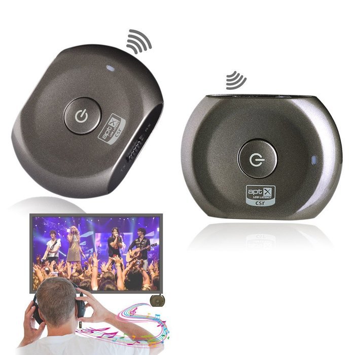 Avantree aptX LOW LATENCY Bluetooth Receiver and Transmitter 2-in-1, Wireless Adapter for Audio Source Home Speaker... N6