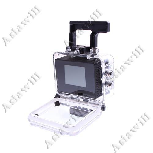 Asiawill&reg; 1.5" TFT 12.0 MP 2/3" CMOS 1080P Full HD Outdoor Sports Digital Video Camera Waterproof Camera / Wide... N4