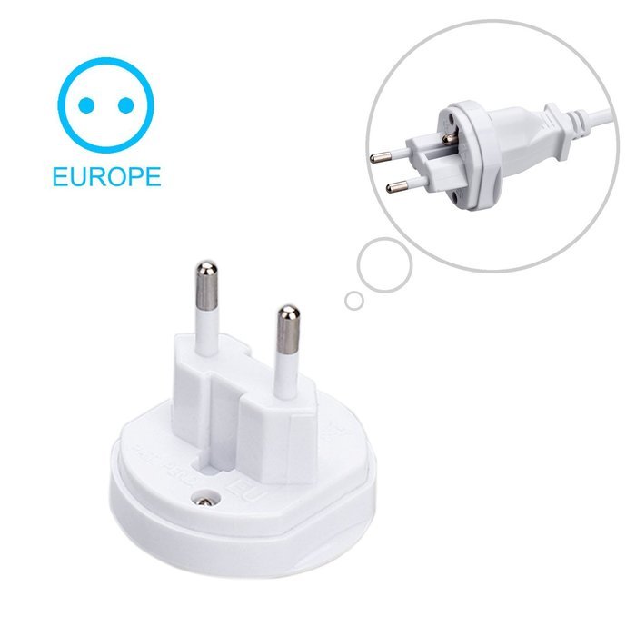 FlePow Portable Power Strip Surge Protector Travel Charger with 2 AC Plugs and 4 USB Charger Ports for iPhone,... N7