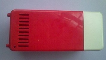 Portable USB Mini Fridge Cooler and Warmer for Home, Office, Car or Boat AC & DC, RED N2