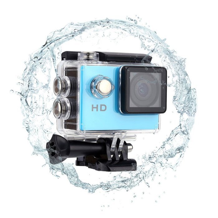 Andoer A7 HD 720P Sport Mini DV Action Camera 2.0" LCD 90&deg; Wide Angle Lens 30M Waterproof N19