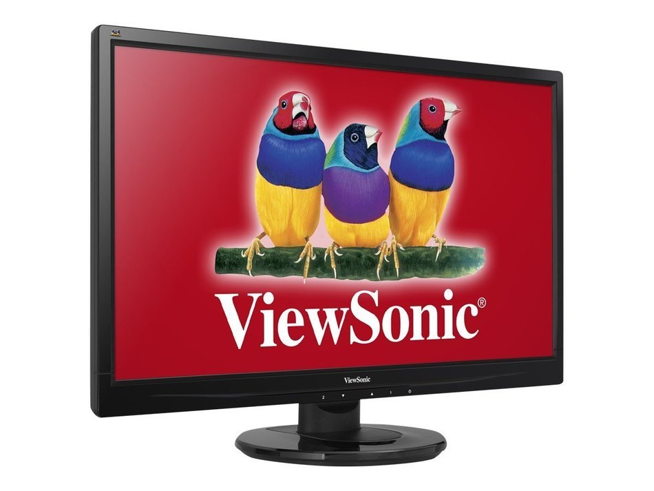 ViewSonic VA2246M-LED 22-Inch LED-Lit LCD Monitor (2-Pack) and AmazonBasics Dual Side-by-Side... N14