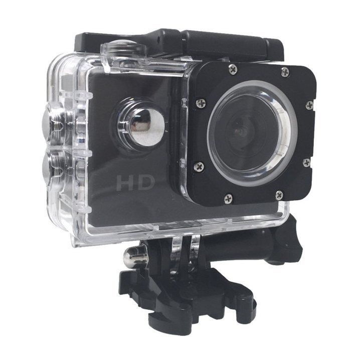 Andoer A7 HD 720P Sport Mini DV Action Camera 2.0" LCD 90&deg; Wide Angle Lens 30M Waterproof N20