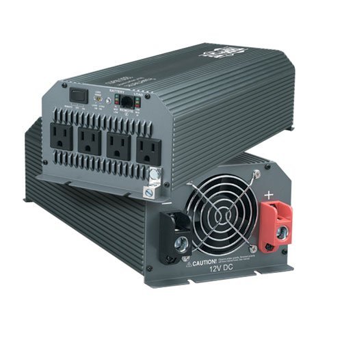 Tripp Lite PV1000HF PowerVerter Ultra-Compact Inverter 12V to 120VAC 1000 Watts (4) 5-15R Outlets