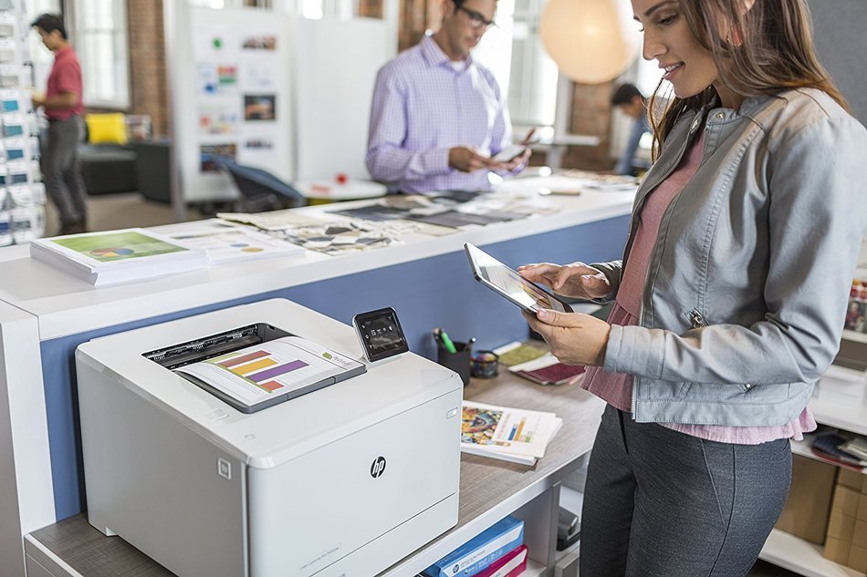HP Laserjet Pro M452dw Wireless Color Printer, (CF394A) N3