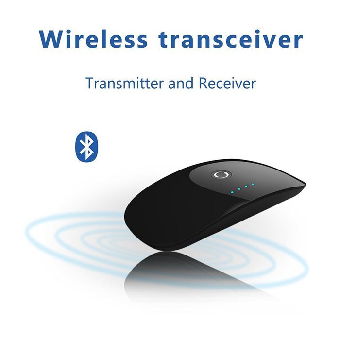 Fozela Simple Design Bluetooth Audio Receiver and Transmitter 2-in-1, Wireless Bluetooth Adapter with 3.5mm Stereo... N2