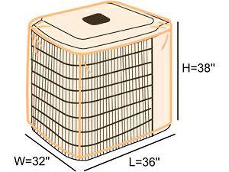 CoverMates &ndash; Air Conditioner Cover &ndash; 36W x 36D x 32H &ndash; Classic Collection &ndash; 2 YR Warranty &ndash; Year Around Protection N13