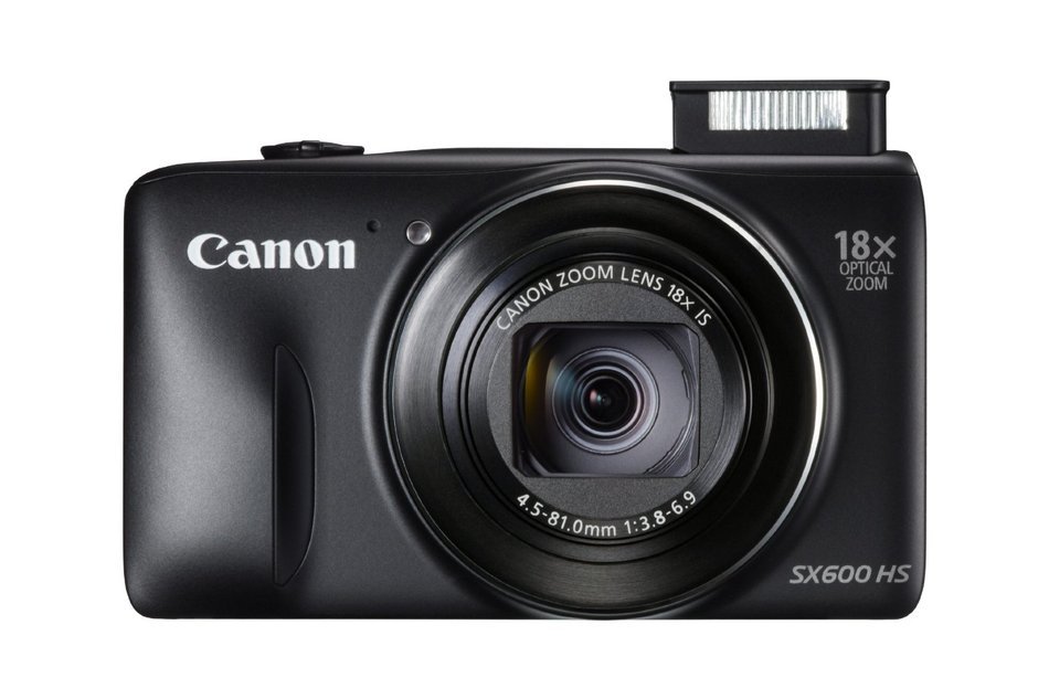 Canon PowerShot SX600 HS 16MP Digital Camera (Black) N24