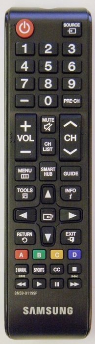 HDTV Smart Samsung BN59-01199F Remote Control Controller For UN60J6200AF UN60J6200AFXZA UN60J620DAF UN60J620DAFXZA...