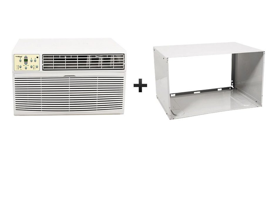Koldfront 8,000 BTU Through the Wall Heat/Cool Air Conditioner with Sleeve
