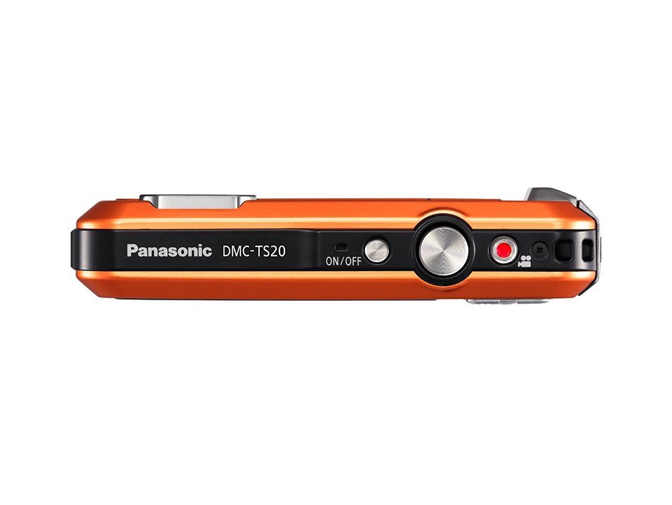 Panasonic Lumix TS20 16.1 MP TOUGH Waterproof Digital Camera with 4x Optical Zoom (Orange) (OLD MODEL) N10