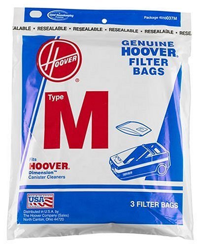 Hoover Type M Bag (3-Pack), 4010037M