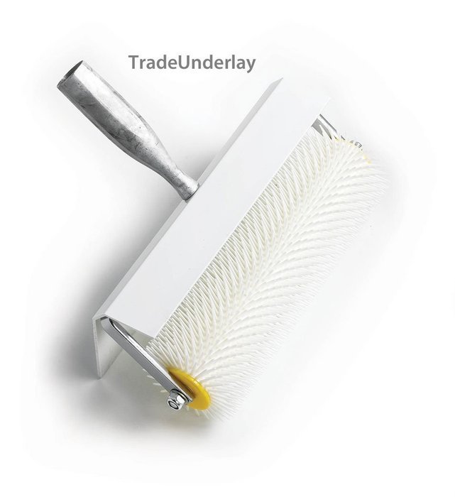 TradeUnderlay Spiked Screeding Compound Roller Large Spikes 250Mm X 21Mm