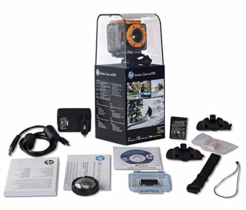 hp ac200w Hewlett Packard ActionCam with Wi-Fi N6