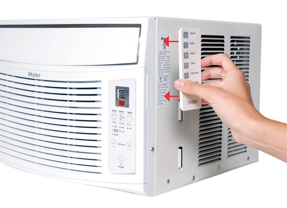 Haier ESA408J 8000-BTU Room Air Conditioner Energy Star with Remote N2