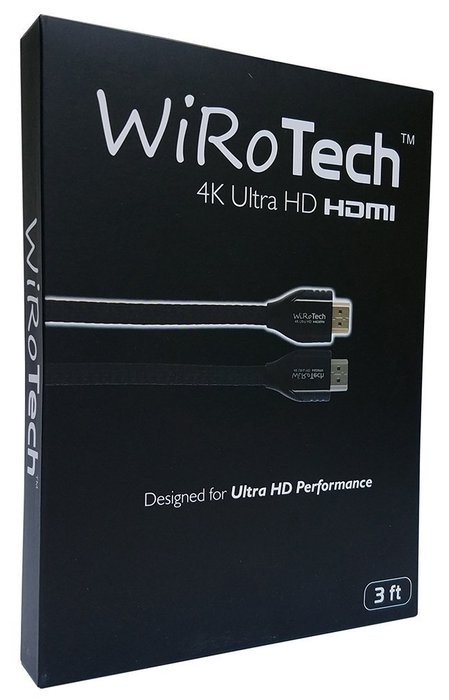 WiRoTech Green HDMI Cable 4K Ultra HD (6 Feet, Green) N41