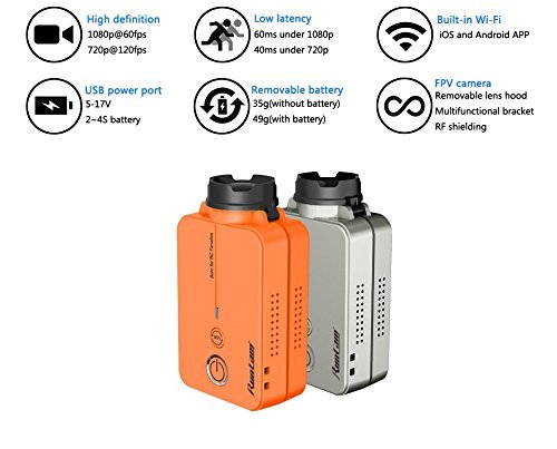 Runcam Camera Camcorder, Silver (RunCam2) N9