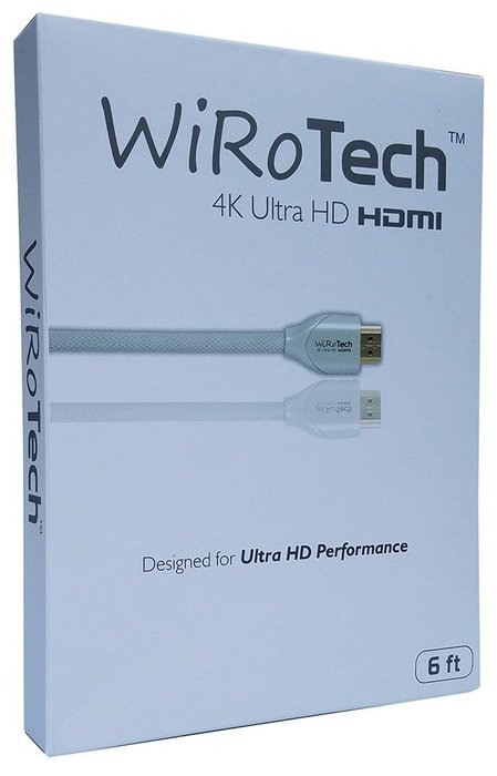 WiRoTech Green HDMI Cable 4K Ultra HD (6 Feet, Green) N46