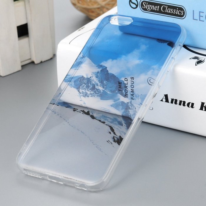 iPhone 6S Plus Case,iPhone 6 Plus Case (5.5") - Scenery Series Slim Fit Shock-absorption Soft TPU Rubber Skin... N8
