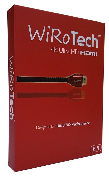 WiRoTech Green HDMI Cable 4K Ultra HD (6 Feet, Green) N47