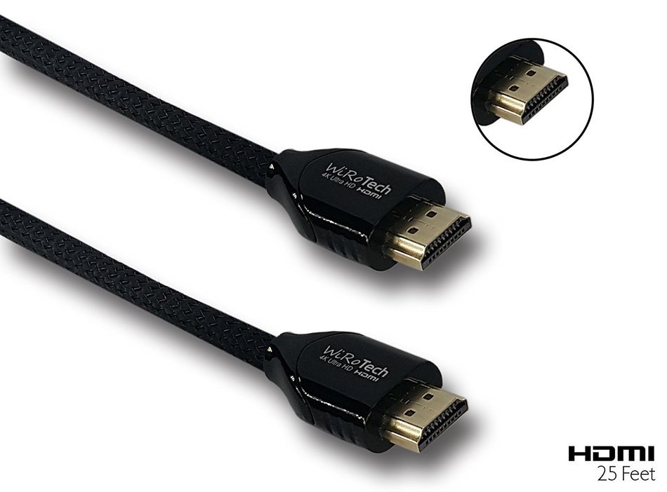 WiRoTech Green HDMI Cable 4K Ultra HD (6 Feet, Green) N51