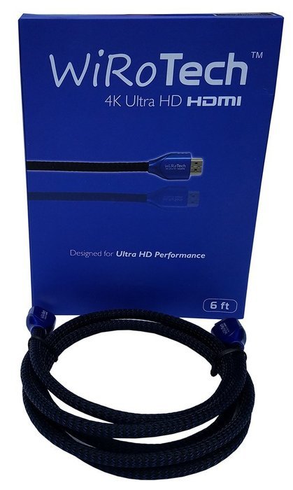 WiRoTech Green HDMI Cable 4K Ultra HD (6 Feet, Green) N52