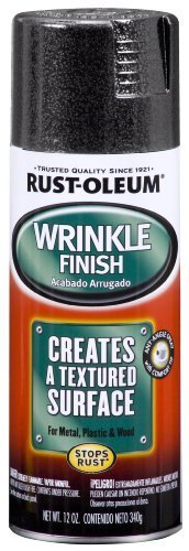 Rust-Oleum Wrinkle Finish Spray Paint, Black, 12 oz. by Rust-Oleum