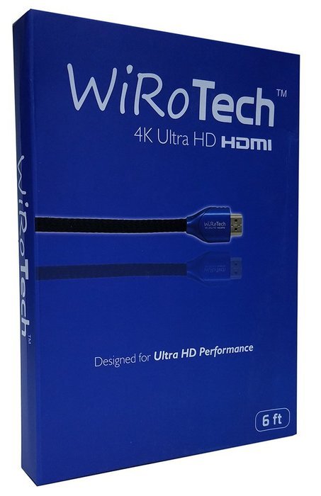 WiRoTech Green HDMI Cable 4K Ultra HD (6 Feet, Green) N54