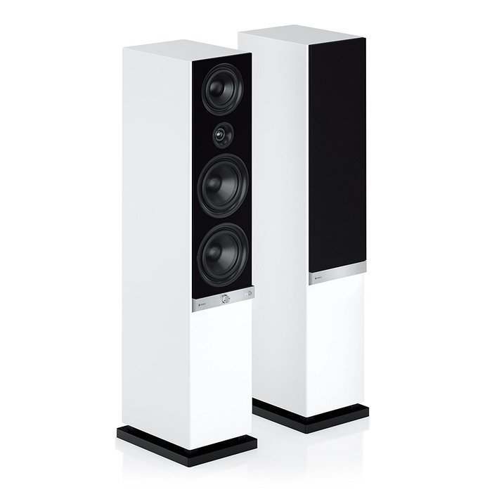 Raumfeld Stereo L Wireless Streaming Floorstanding Speaker (Pair, White) N14