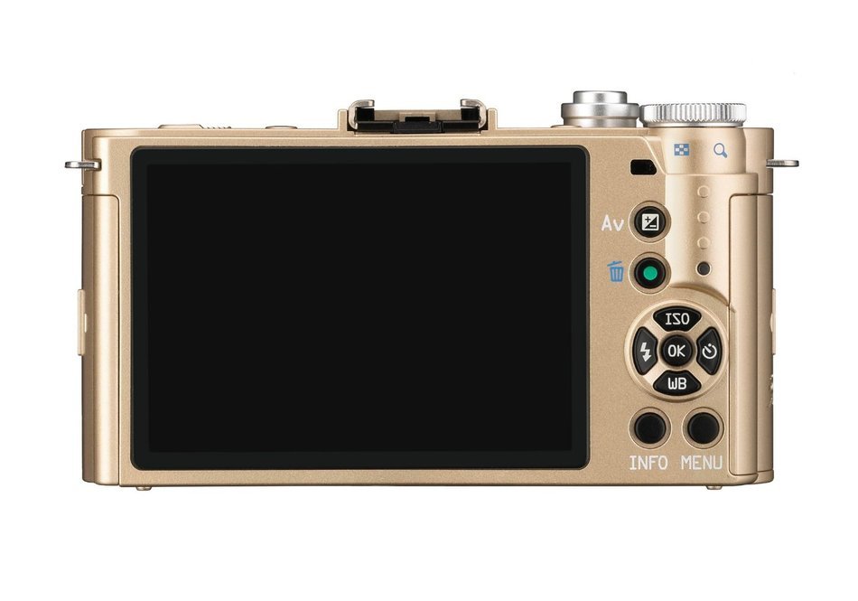 Pentax QS-1 champagne gold zoom kit 12.4MP Mirrorless Digital Camera with 3-Inch LCD (Champagne Gold) N4
