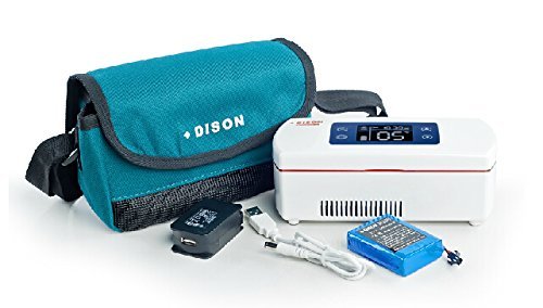 Portable Insulin Cooler 2-8&deg;C Refrigerated Box Drug Reefer Car refrigerator Home care Outdoor cold medicine chest N2