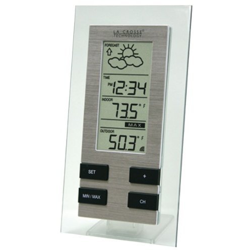 New LA CROSSE TECHNOLOGY WS-9215U-IT-CBP Wireless Forecast Station with Indoor/Outdoor Temperature