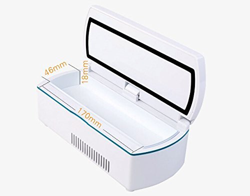 Portable Insulin Cooler 2-8&deg;C Refrigerated Box Drug Reefer Car refrigerator Home care Outdoor cold medicine chest N6