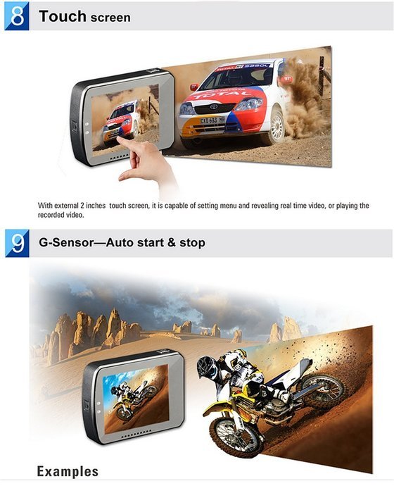 Boblov AEE Technology Action Cam S71 4K 1080P 16MP Slim Body Wi-Fi Waterproof Wireless Action Camera with 2.0-... N3