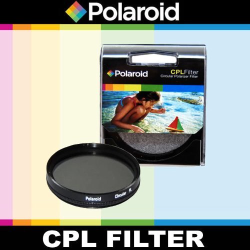 Polaroid Optics CPL Circular Polarizer Filter For The Pentax K-X, K-7, K-5, K-R, 645D, K20D, K200D, K2000, K10D... N2